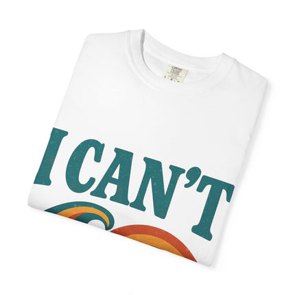 I Can't Wave Graphic T-Shirt — Retro Surf Tee