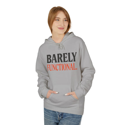 Barely Functional, Unisex Midweight Softstyle Fleece Hoodie