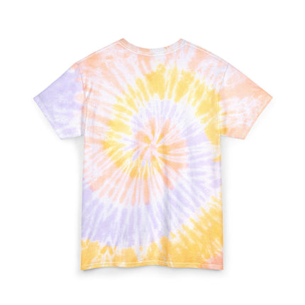 Tie-Dye Tee — "Enough Is Enough" Motivational Graphic T-Shirt