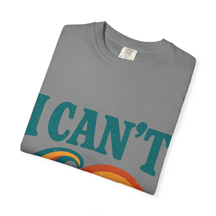 I Can't Wave Graphic T-Shirt — Retro Surf Tee