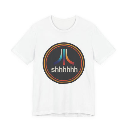 Shhhhh, Unisex Jersey Short Sleeve Tee