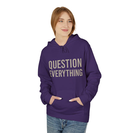 Question Everything  - Thought-Provoking Casual Hoodie