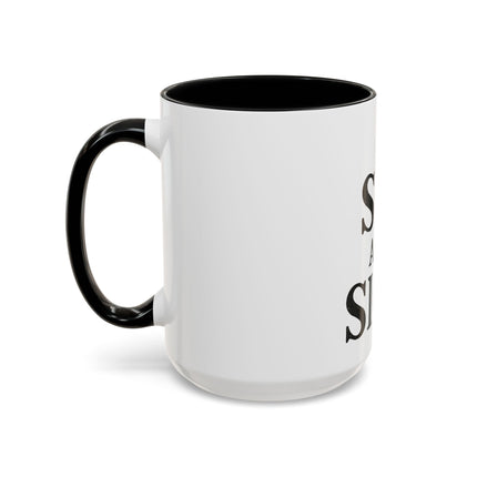 I Sip and Sigh, Accent Coffee Mug (11, 15oz)