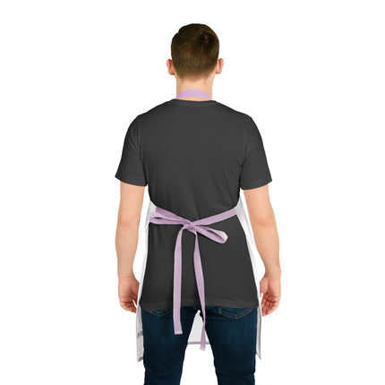 I love Yummy things and the word fuck - Apron, 5-Color Straps (AOP)