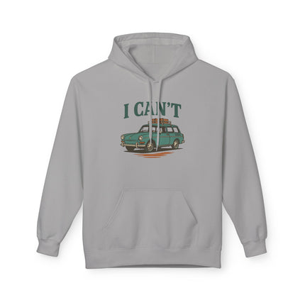 I Can't, Unisex Midweight Softstyle Fleece Hoodie