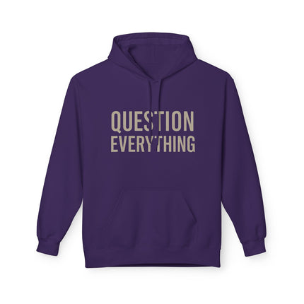 Question Everything  - Thought-Provoking Casual Hoodie