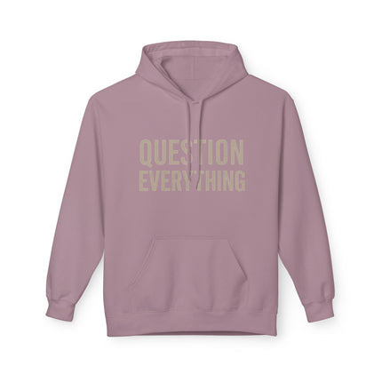Question Everything  - Thought-Provoking Casual Hoodie