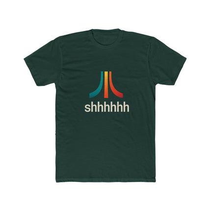 Shhh..... , Unisex Cotton Crew Tee