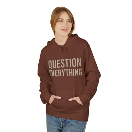 Question Everything  - Thought-Provoking Casual Hoodie