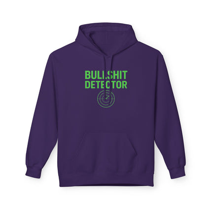 Bullshit Detector, Unisex Mid-weight Softstyle Fleece Hoodie