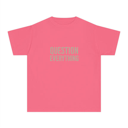 Question Everything - Youth Mid-weight Tee