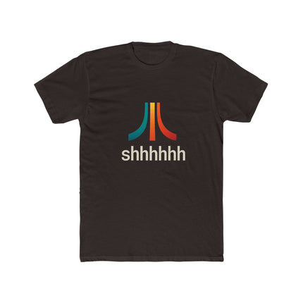 Shhh..... , Unisex Cotton Crew Tee