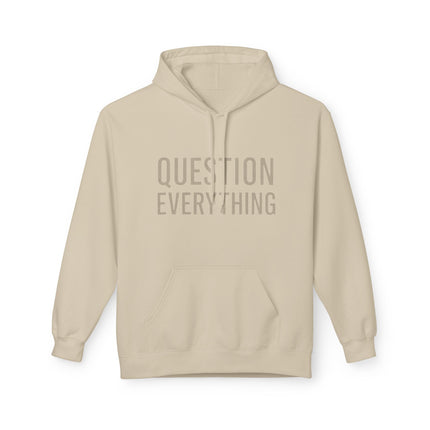 Question Everything  - Thought-Provoking Casual Hoodie
