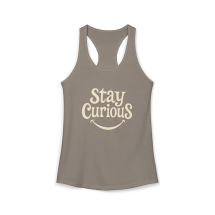 Stay Curious - Women's Ideal Racerback Tank