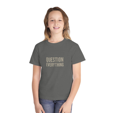 Question Everything - Youth Mid-weight Tee