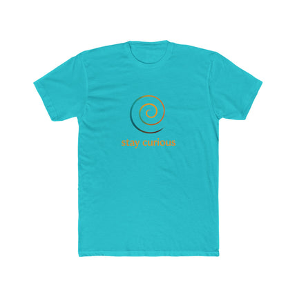 Stay Curious, Unisex Cotton Crew Tee