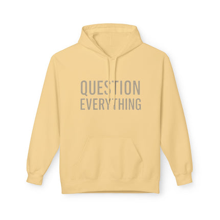 Question Everything  - Thought-Provoking Casual Hoodie