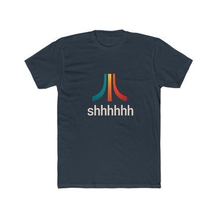 Shhh..... , Unisex Cotton Crew Tee
