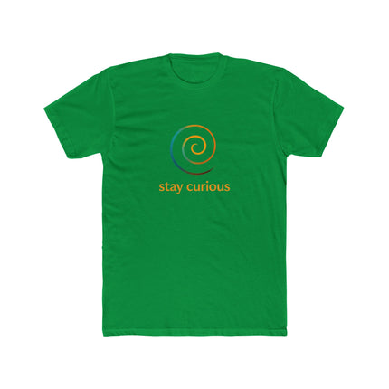 Stay Curious, Unisex Cotton Crew Tee