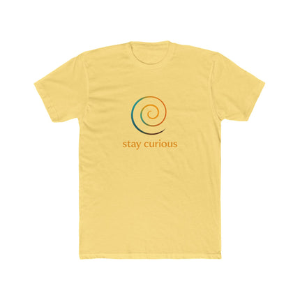 Stay Curious, Unisex Cotton Crew Tee