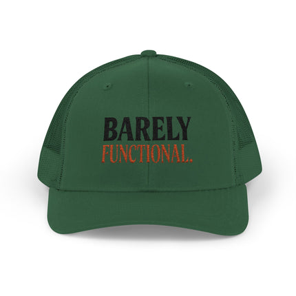 Barely Functional - Snapback Trucker Cap