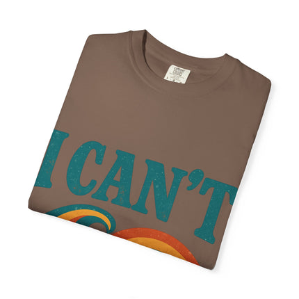I Can't Wave Graphic T-Shirt — Retro Surf Tee
