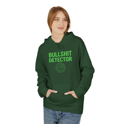 Bullshit Detector, Unisex Mid-weight Softstyle Fleece Hoodie
