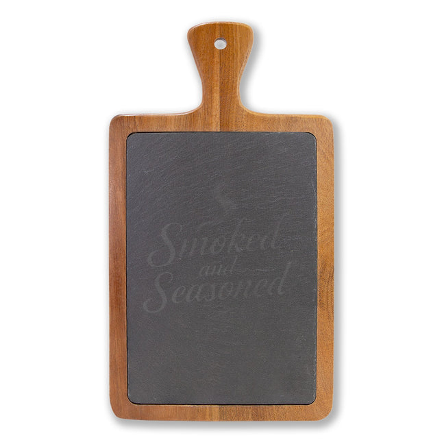 Smoked and Seasoned - Charcuterie Board (Engraving)
