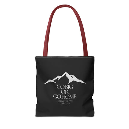 Go Big or Go Home Tote Bag - Stylish Reusable Canvas Bag for Adventurers