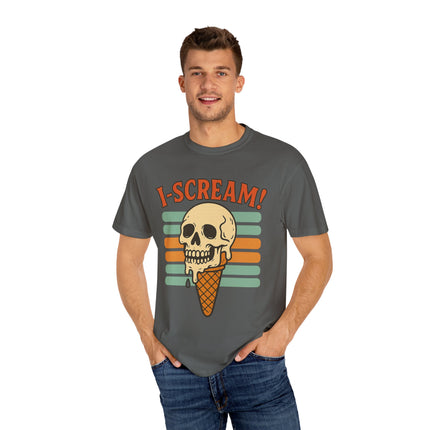 I-Scream! Retro Skull Ice Cream Tee