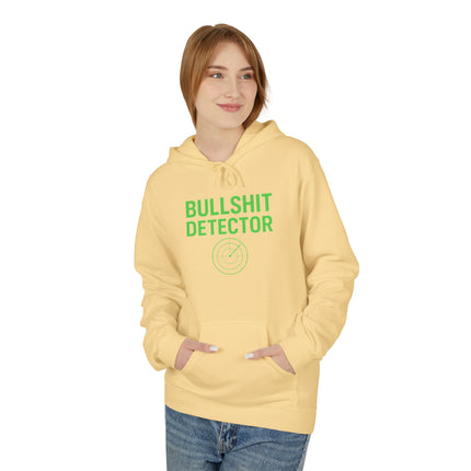 Bullshit Detector, Unisex Mid-weight Softstyle Fleece Hoodie