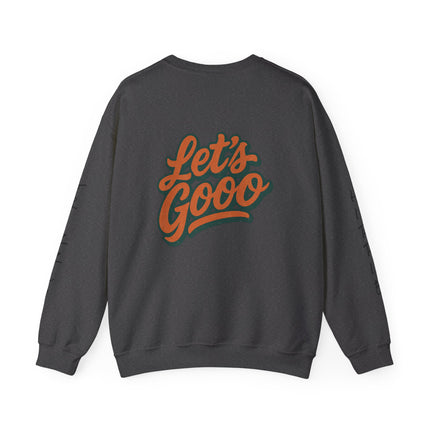 "Let's Gooo" Retro Script Graphic