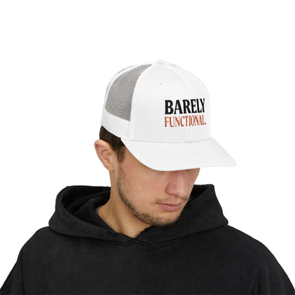 Barely Functional - Snapback Trucker Cap