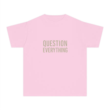 Question Everything - Youth Mid-weight Tee