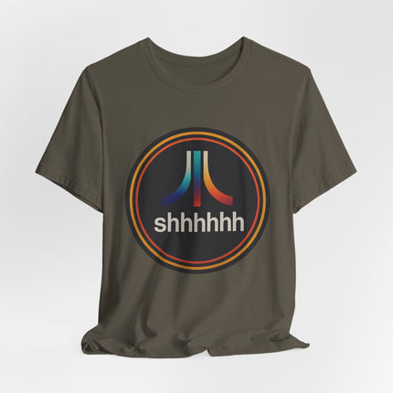 Shhhhh, Unisex Jersey Short Sleeve Tee