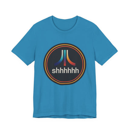 Shhhhh, Unisex Jersey Short Sleeve Tee