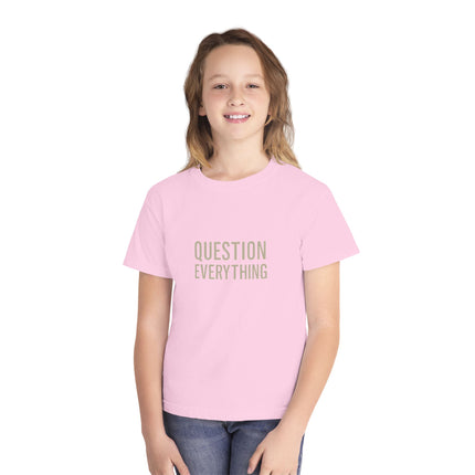 Question Everything - Youth Mid-weight Tee