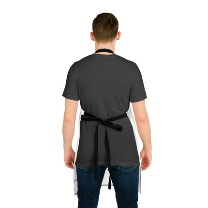 I love Yummy things and the word fuck - Apron, 5-Color Straps (AOP)