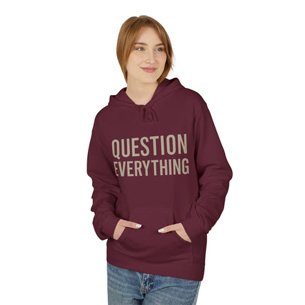 Question Everything  - Thought-Provoking Casual Hoodie