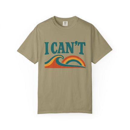 I Can't - Jersey Short Sleeve Tee